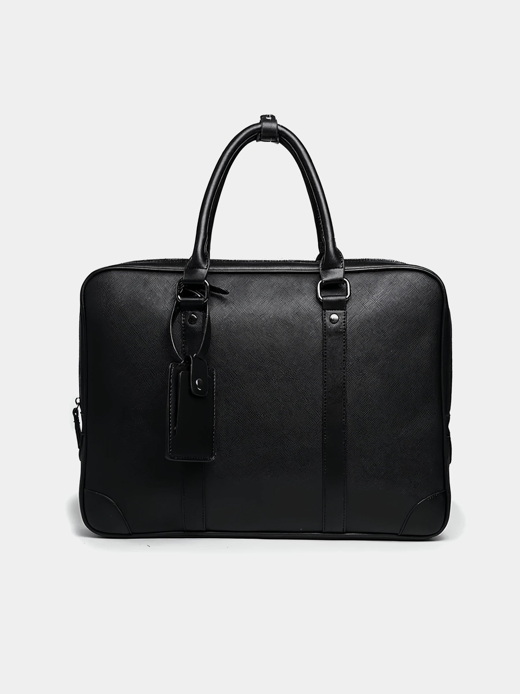 Öko-Laptop-Aktentasche für MacBook Pro – Leicht & Schwarz – Milo - Black - Mavero