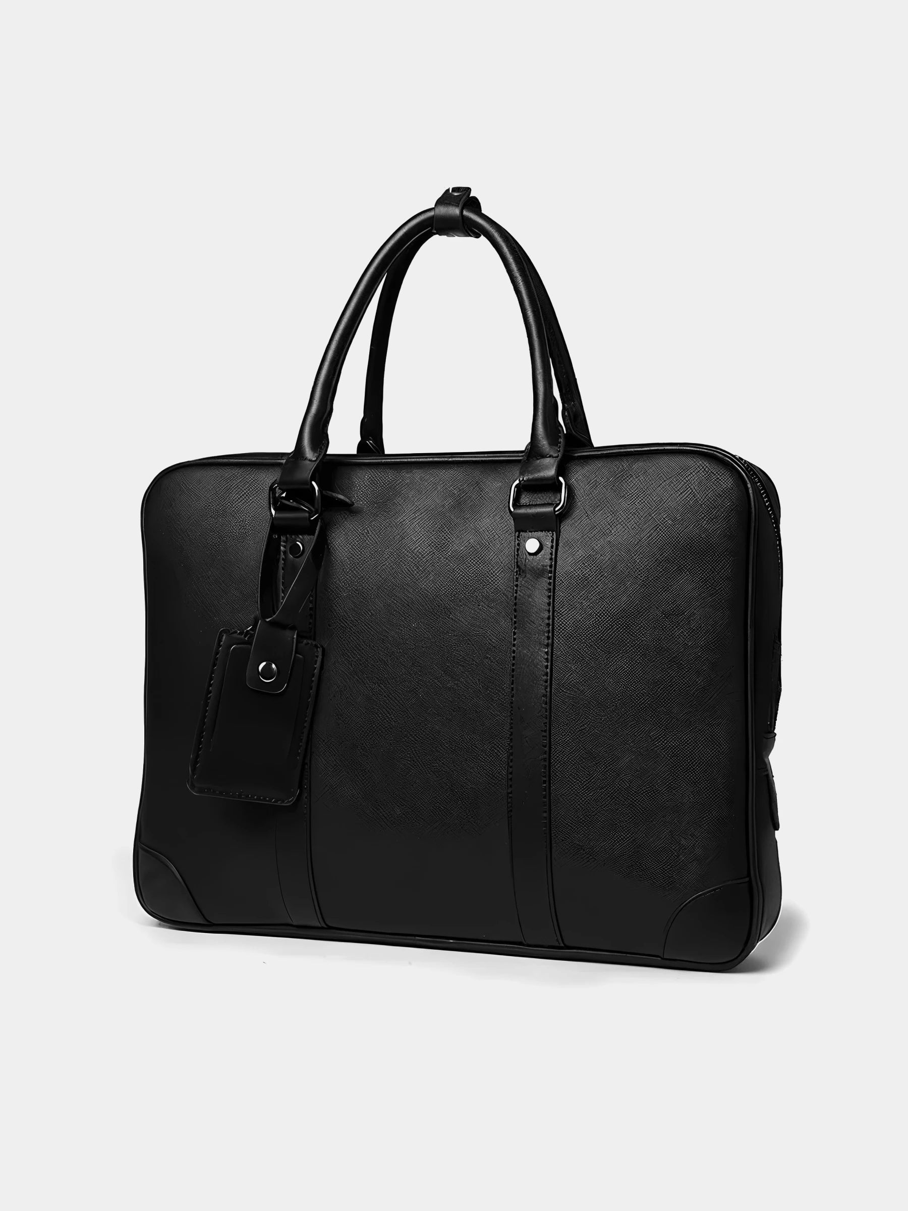 Öko-Laptop-Aktentasche für MacBook Pro – Leicht & Schwarz – Milo - Mavero