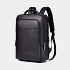 Executive-Rucksack aus wasserdichtem Leder mit 16-Zoll-Laptopfach – Reto - Mavero