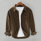 Herren-Overshirt Retro-Cord – Arno - Mavero