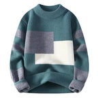 Herrenpullover aus Baumwollmischung – Marek - Grün - Mavero