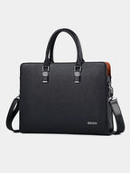 Leder-Aktentasche für 14,1–15,6-Zoll-Laptops – Marlo - Mavero