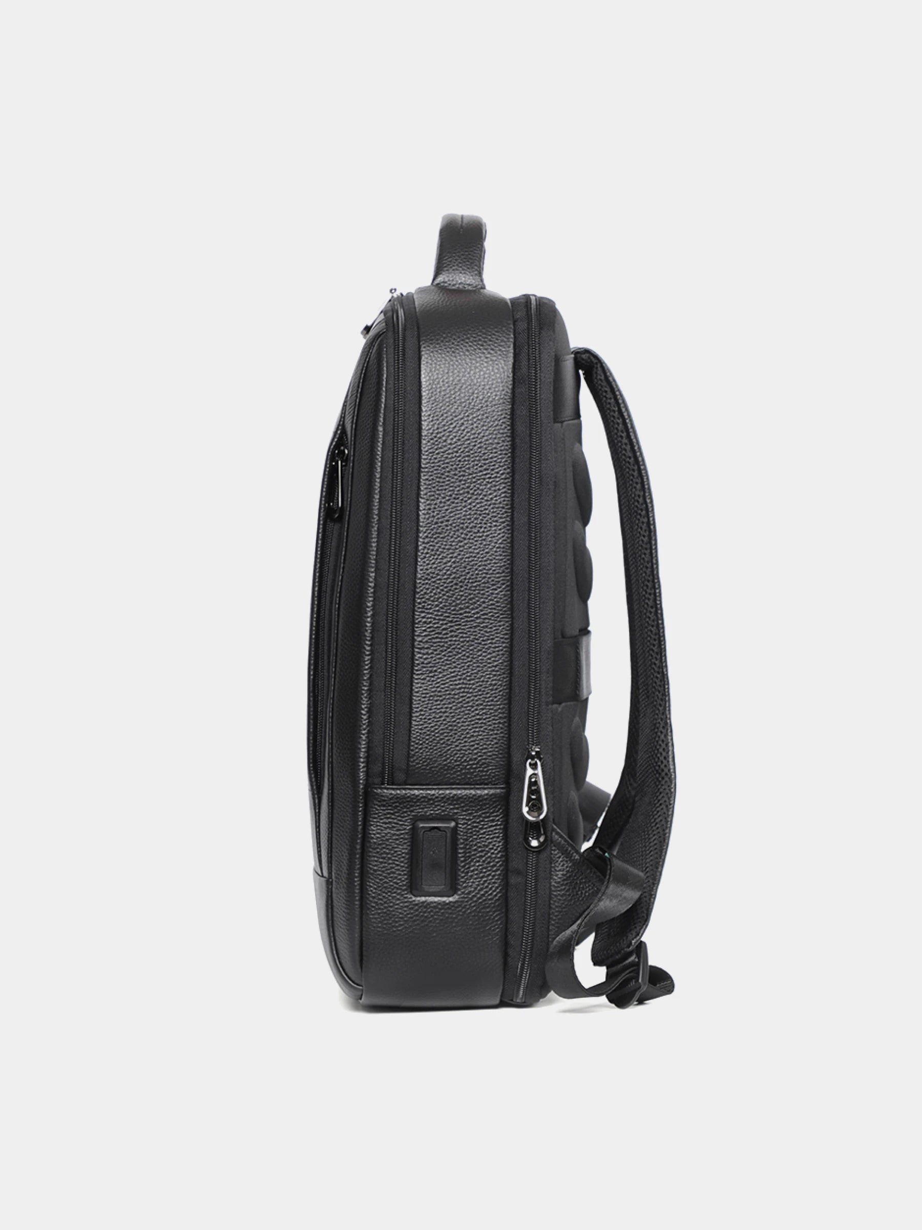 Leder-Rucksack Wasserdicht mit USB-C für 16-Zoll-Laptop – Nomadix - Mavero