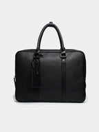 Öko-Laptop-Aktentasche für MacBook Pro – Leicht & Schwarz – Milo - Black - Mavero