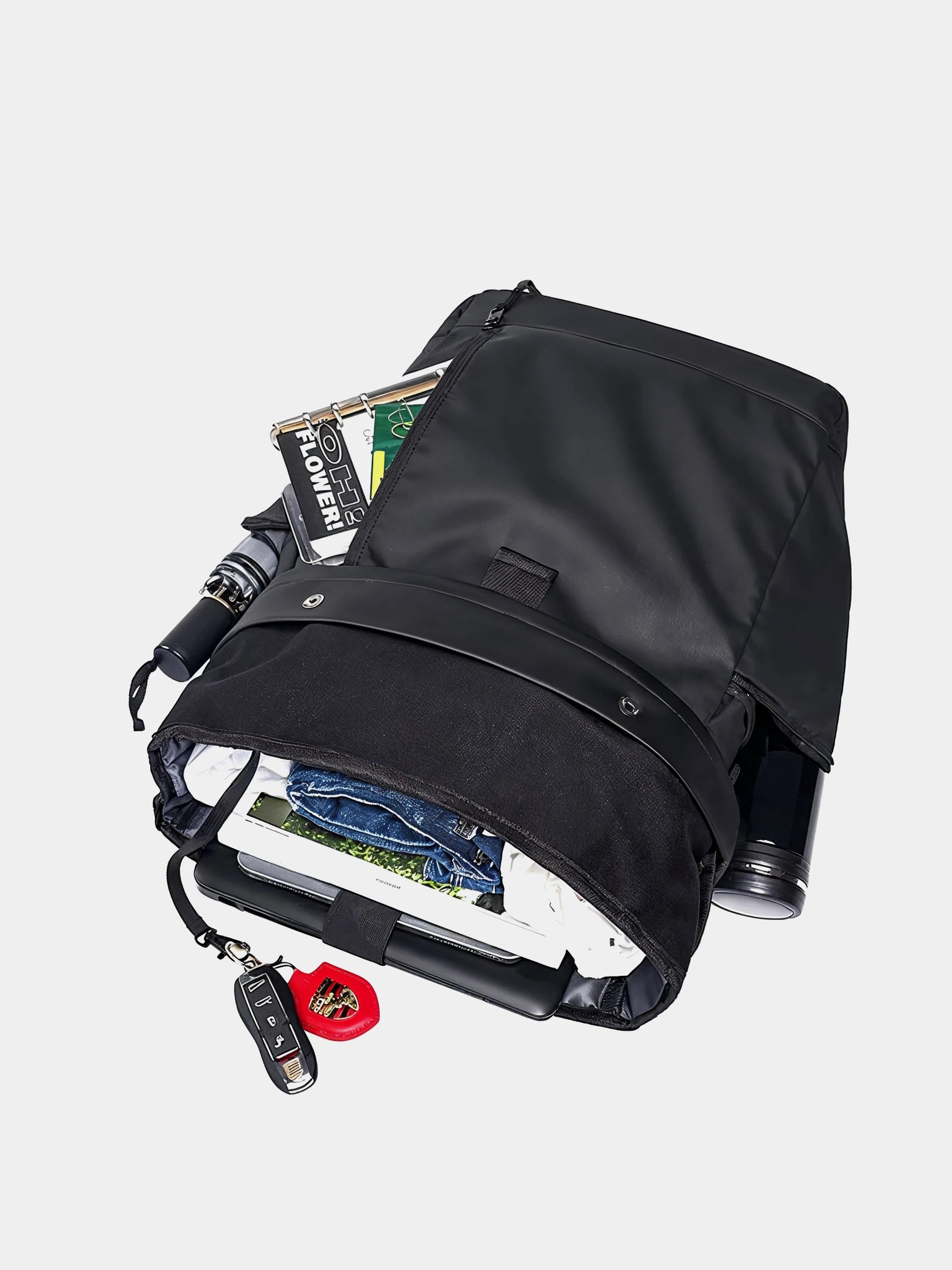 Rolltop-Reiserucksack mit 16-Zoll-Laptopfach – AlpTrek - Mavero